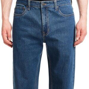 Smith’s Workwear Men’s Stretch Jeans 36x30 Blue Heavy Duty Denim